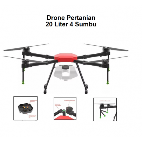 TYI Agriculture Drone 20 Liter 4 Sumbu Agriculture Pertanian - Drone Pertanian 20Liter Agriculture